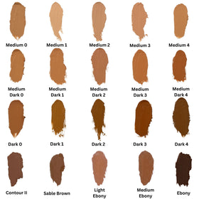 Texture crémeuse du Mehron CreamBlend Stick sur la peau