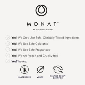 Texture crémeuse du Scrub Purifiant MONAT