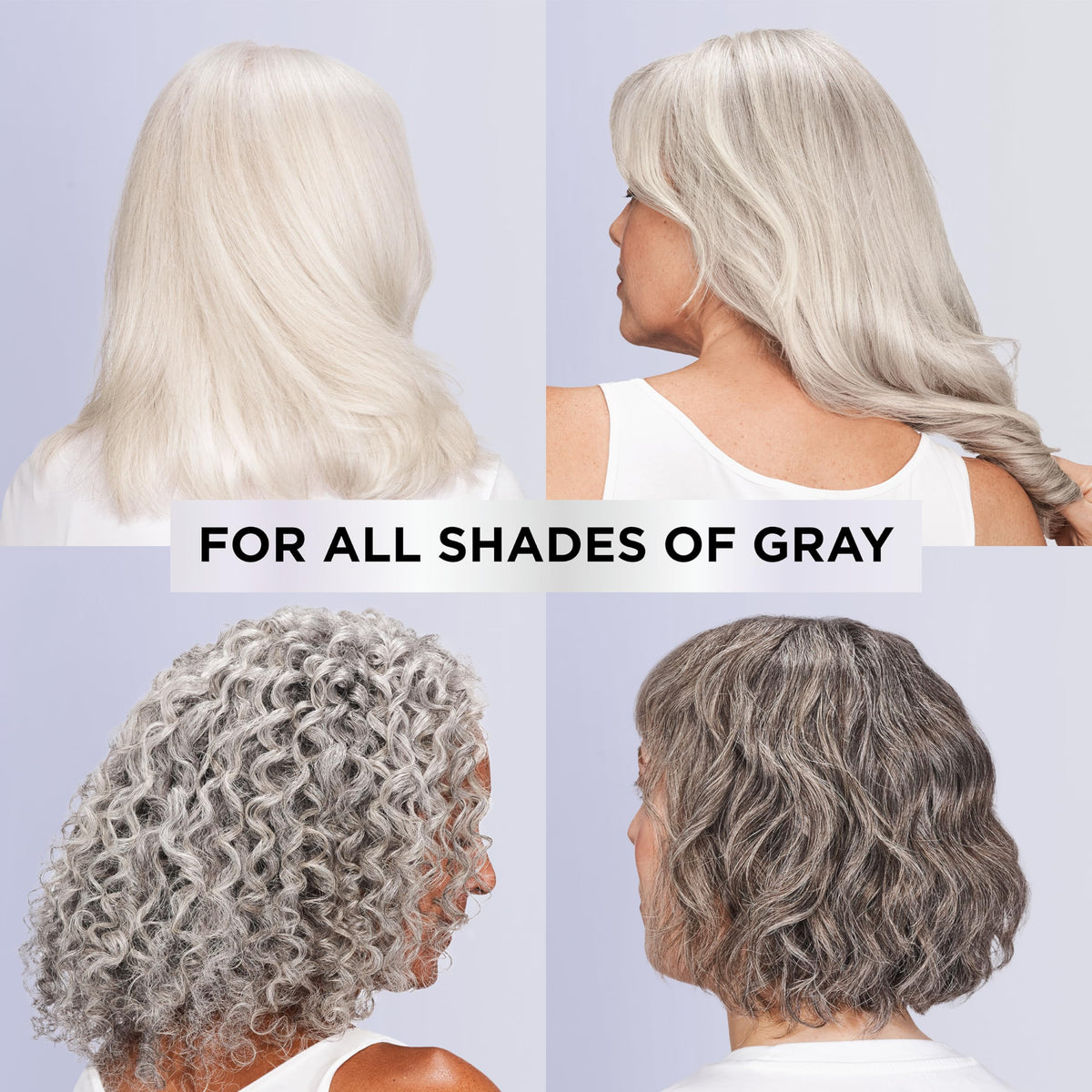 Texture crémeuse du shampooing EverPure Silver Care