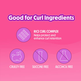 Texture crémeuse du shampooing Not Your Mother's Curly Hair