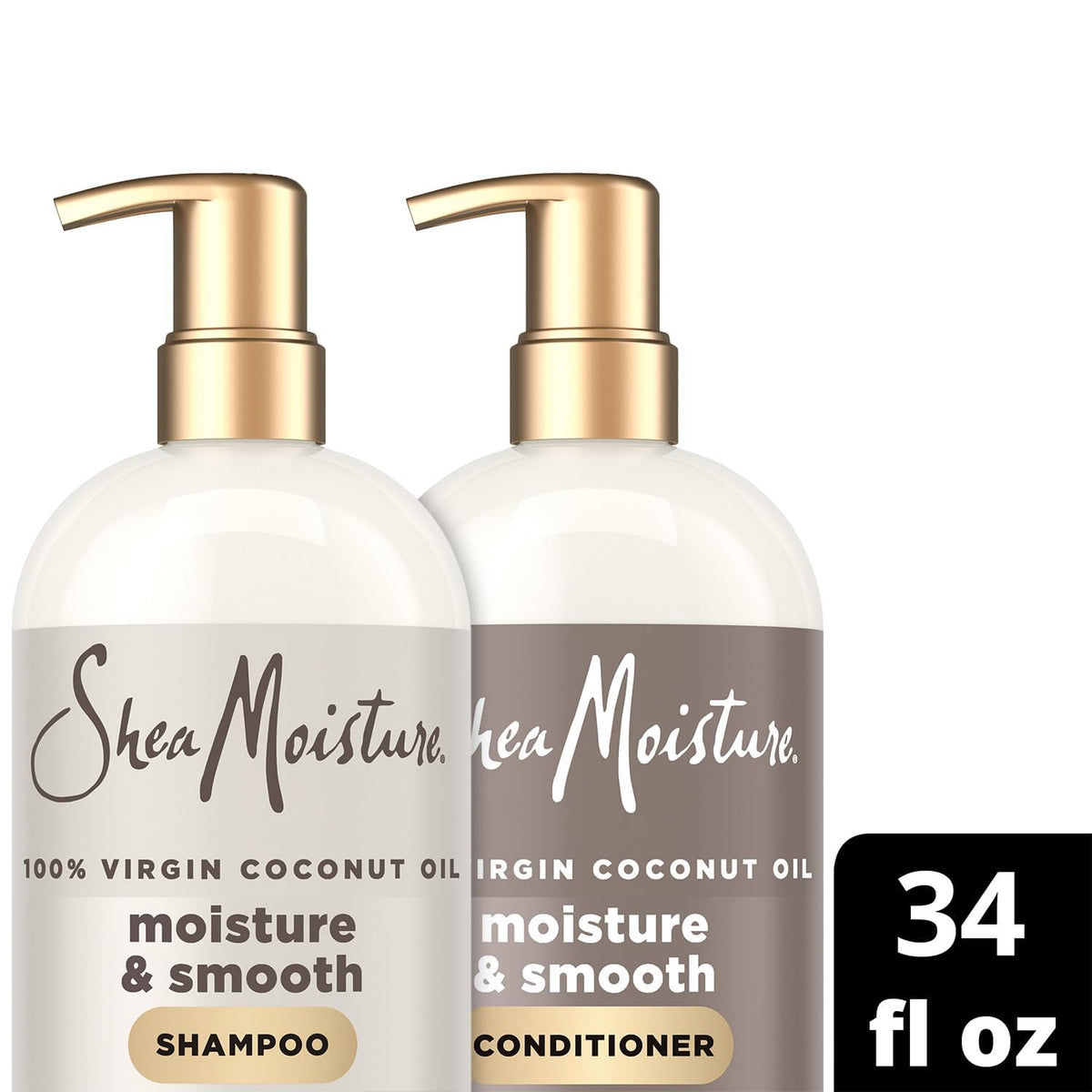 Texture crémeuse du shampooing Shea Moisture sur la main