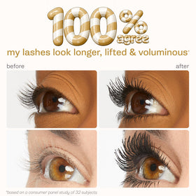 texture crémeuse du tarte Tartelette XL Tubing Mascara
