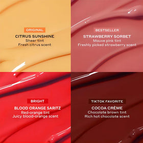 Texture crémeuse du traitement hydratant pour les lèvres TAIKELOP