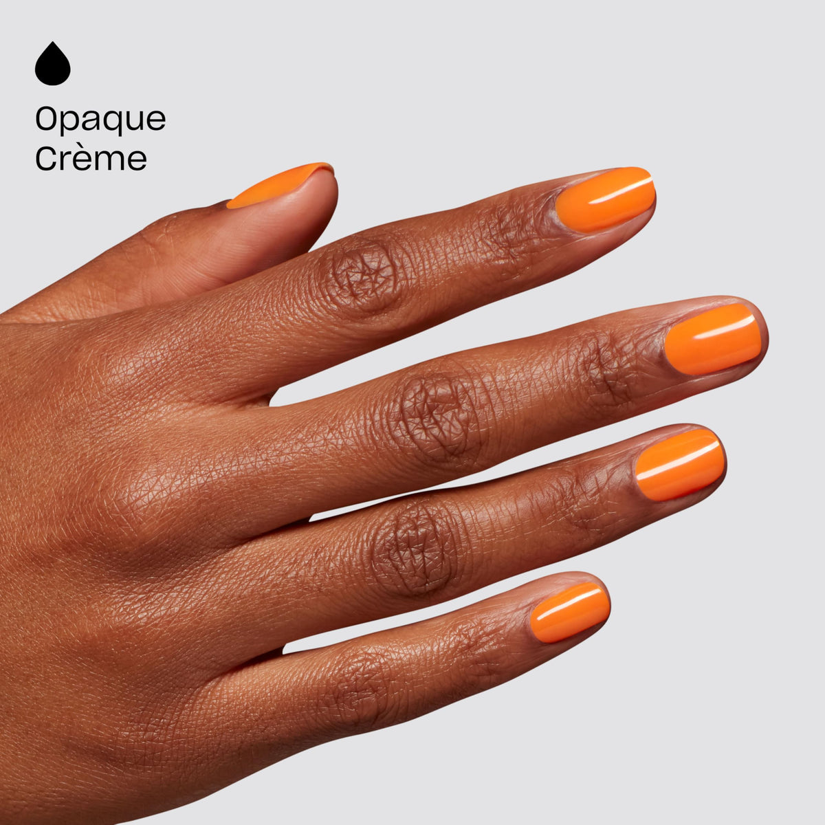 Texture crémeuse du vernis gel OPI Peel Good Factor