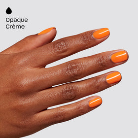 Texture crémeuse du vernis gel OPI Peel Good Factor