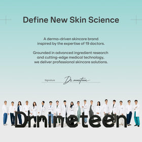 Texture de l'ampoule Dr.nineteen PoreXsome ReDRN sur la peau