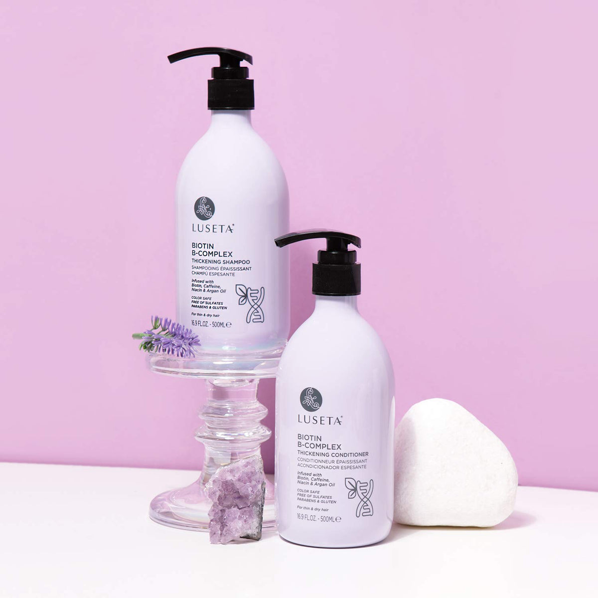 Texture de l'après-shampooing Biotin B-Complex L LUSETA