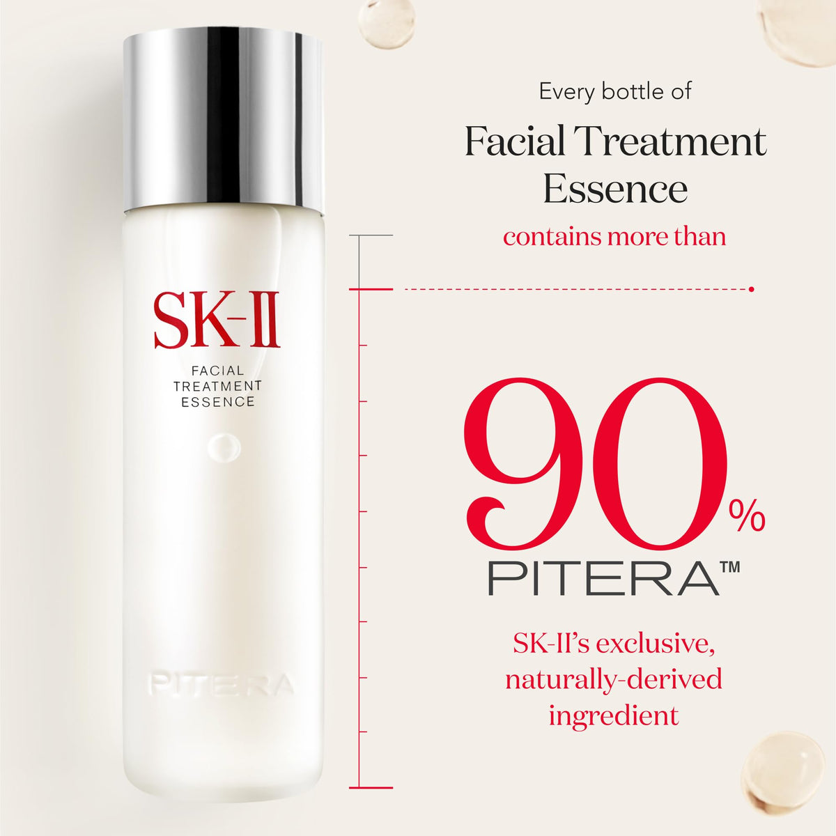 Texture de l'essence de traitement SK-II