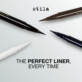 texture de l'eyeliner liquide stila sur la main