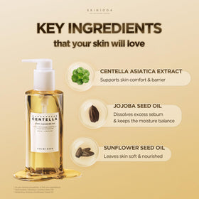 Texture de l'huile nettoyante SKIN1004 Centella