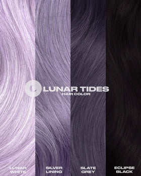 Texture de la coloration cheveux semi-permanente Slate