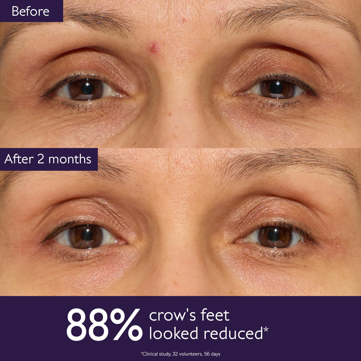 Texture de la crème contour des yeux Caudalie Premier Cru