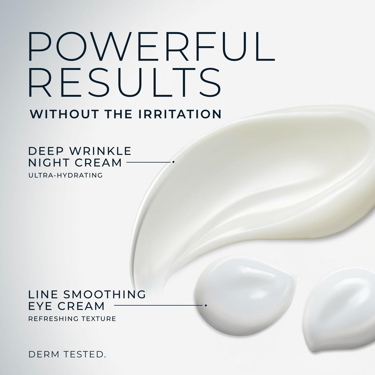Texture de la crème contour des yeux RoC Retinol Correxion