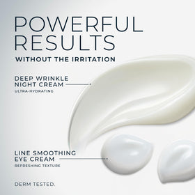 Texture de la crème contour des yeux RoC Retinol Correxion