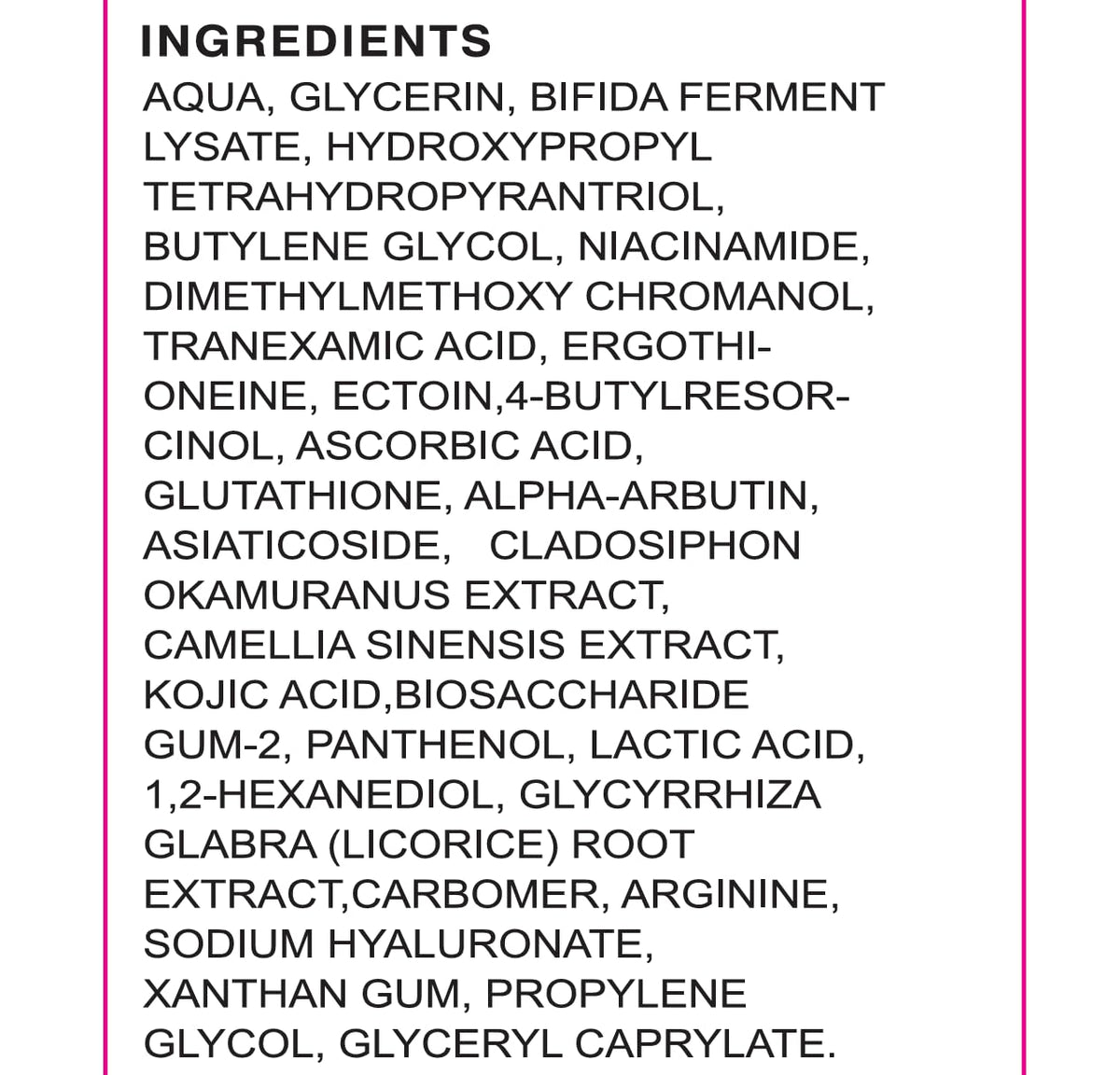 Texture de la crème éclaircissante Vcetree sur une main