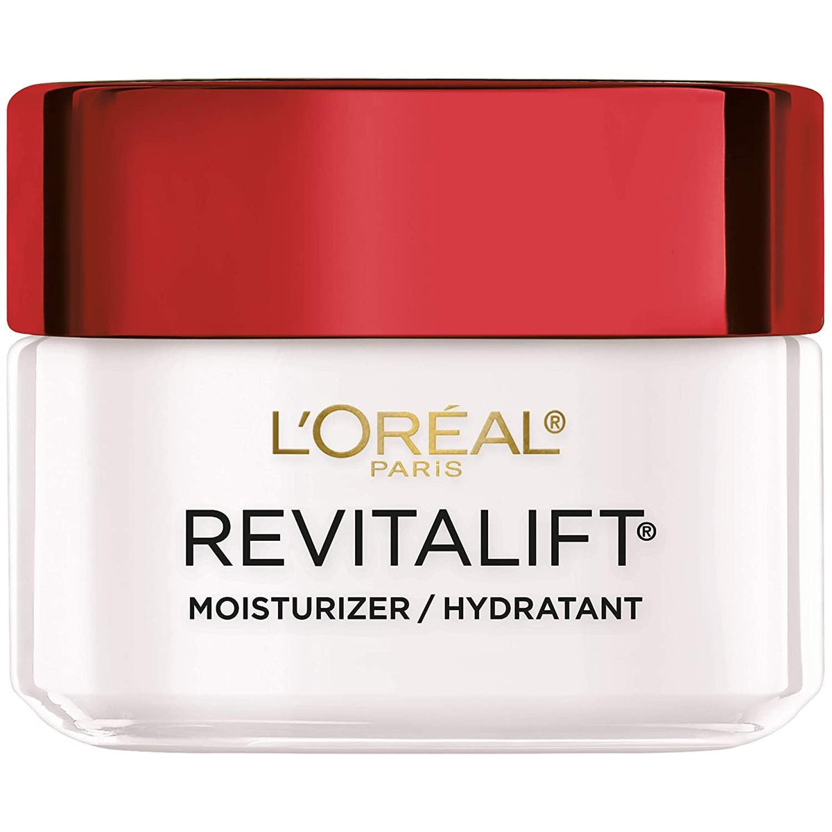 Texture de la crème hydratante L'Oreal Paris sur la main