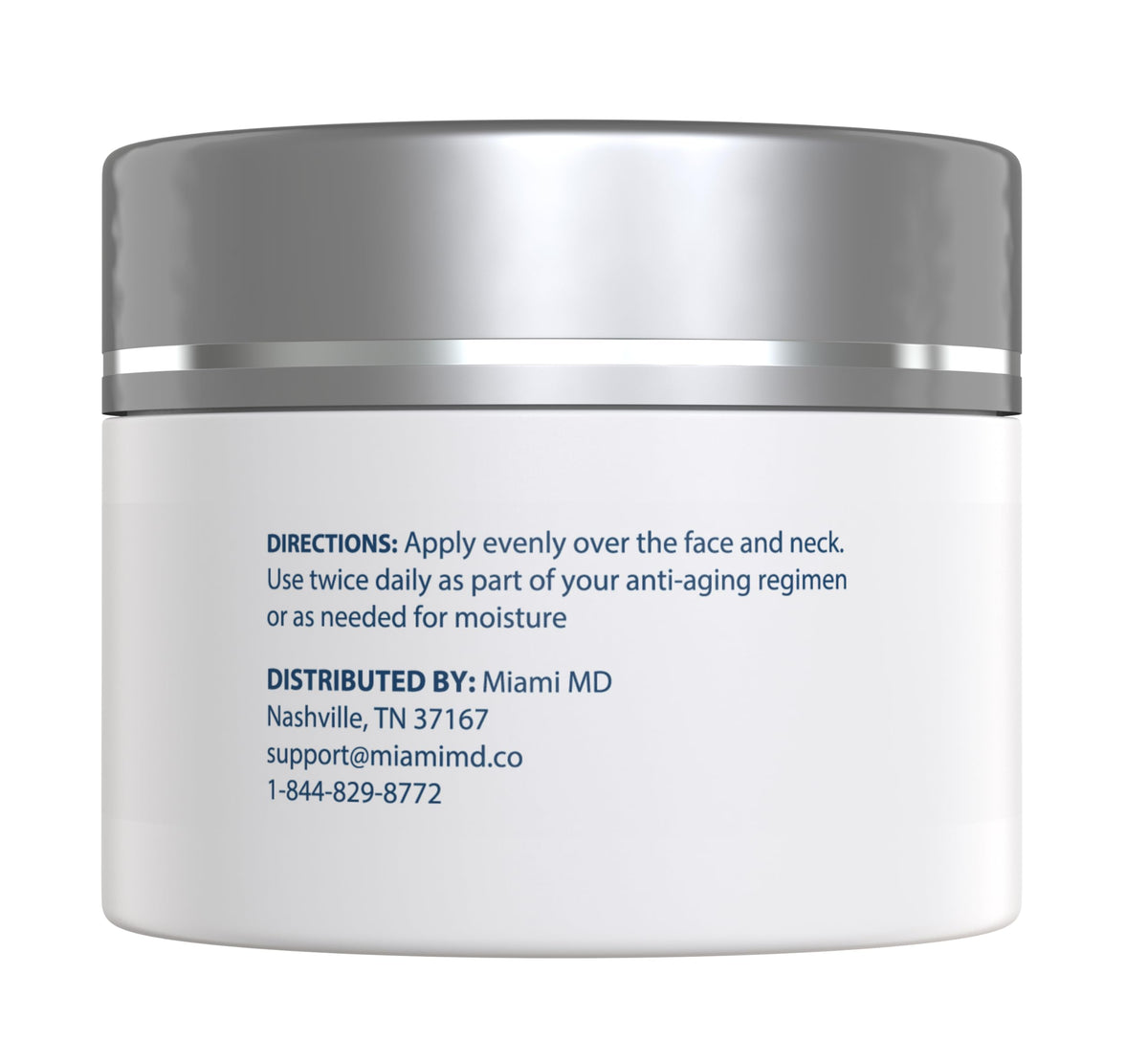 Texture de la crème Lifting et Raffermissante MiamiMD