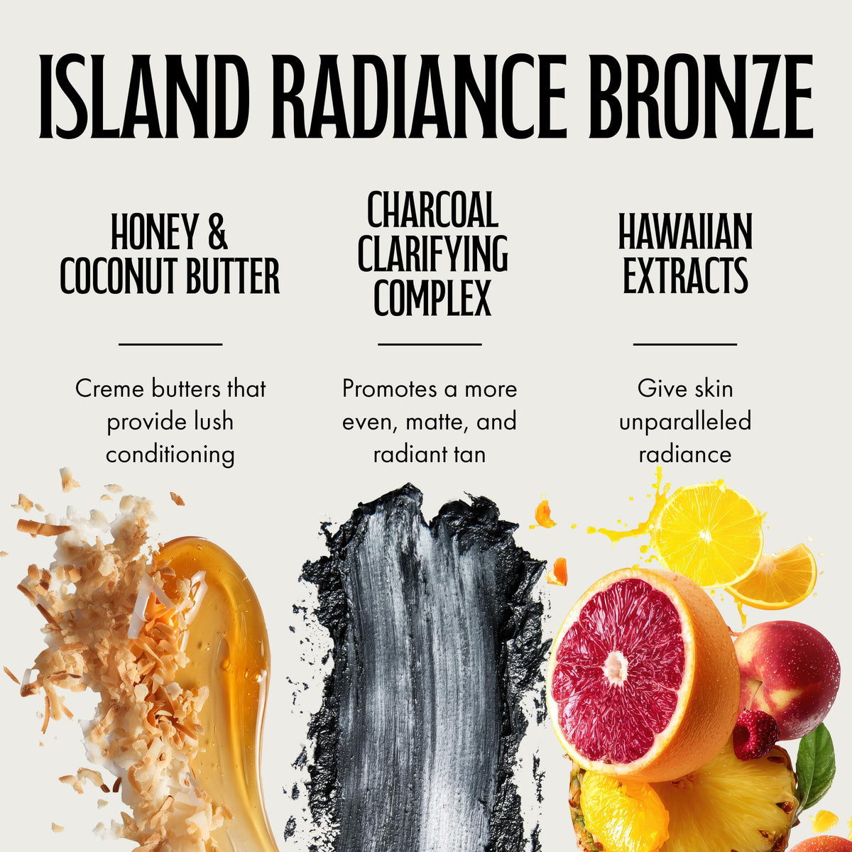 Texture de la lotion bronzante Brown Sugar 200X sur la main