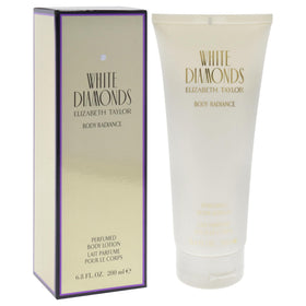 Texture de la Lotion Corps Elizabeth Taylor White Diamonds