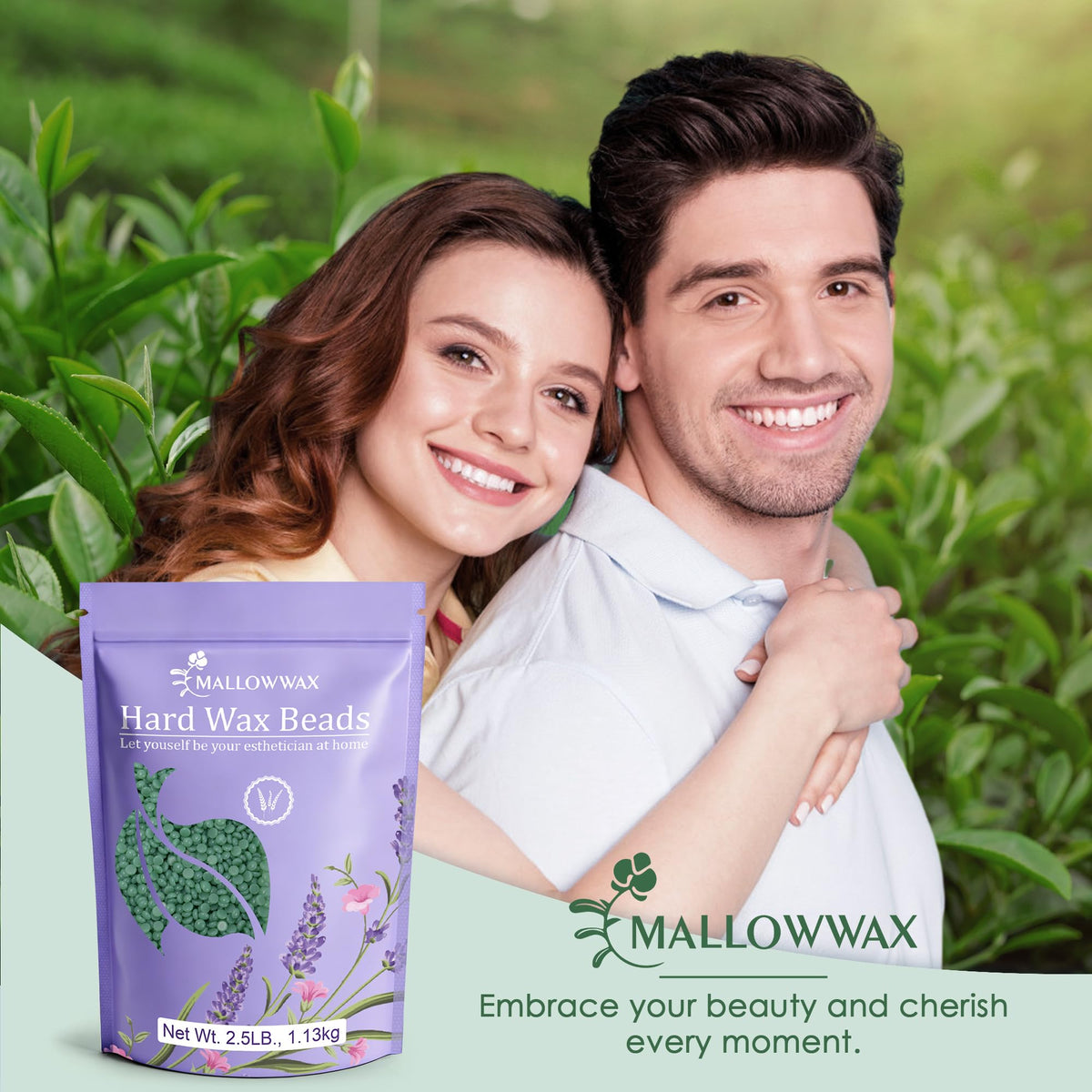 Texture des perles de cire dur Mallowwax