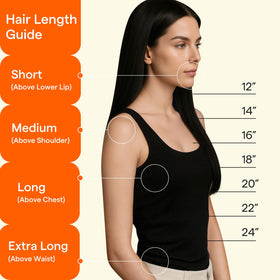 Texture douce des extensions cheveux Full Shine