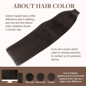 Texture douce des extensions de cheveux GOO GOO