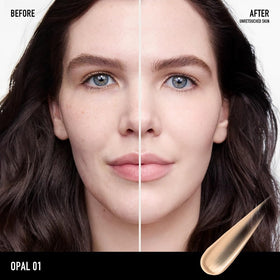 texture du bareMinerals Complexion Rescue sur la main