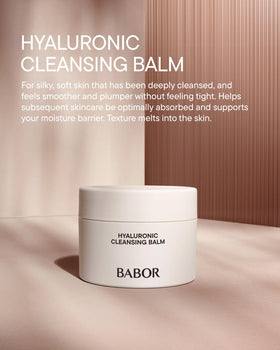 Texture du Baume Nettoyant Hyaluronique BABOR
