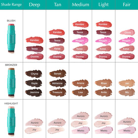 Texture du Crème Blush Stick Thrive Causemetics