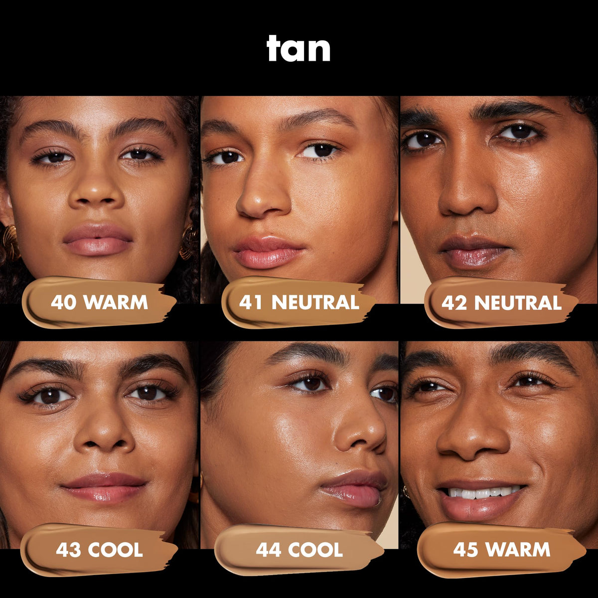Texture du fond de teint e.l.f. Soft Glam sur la main