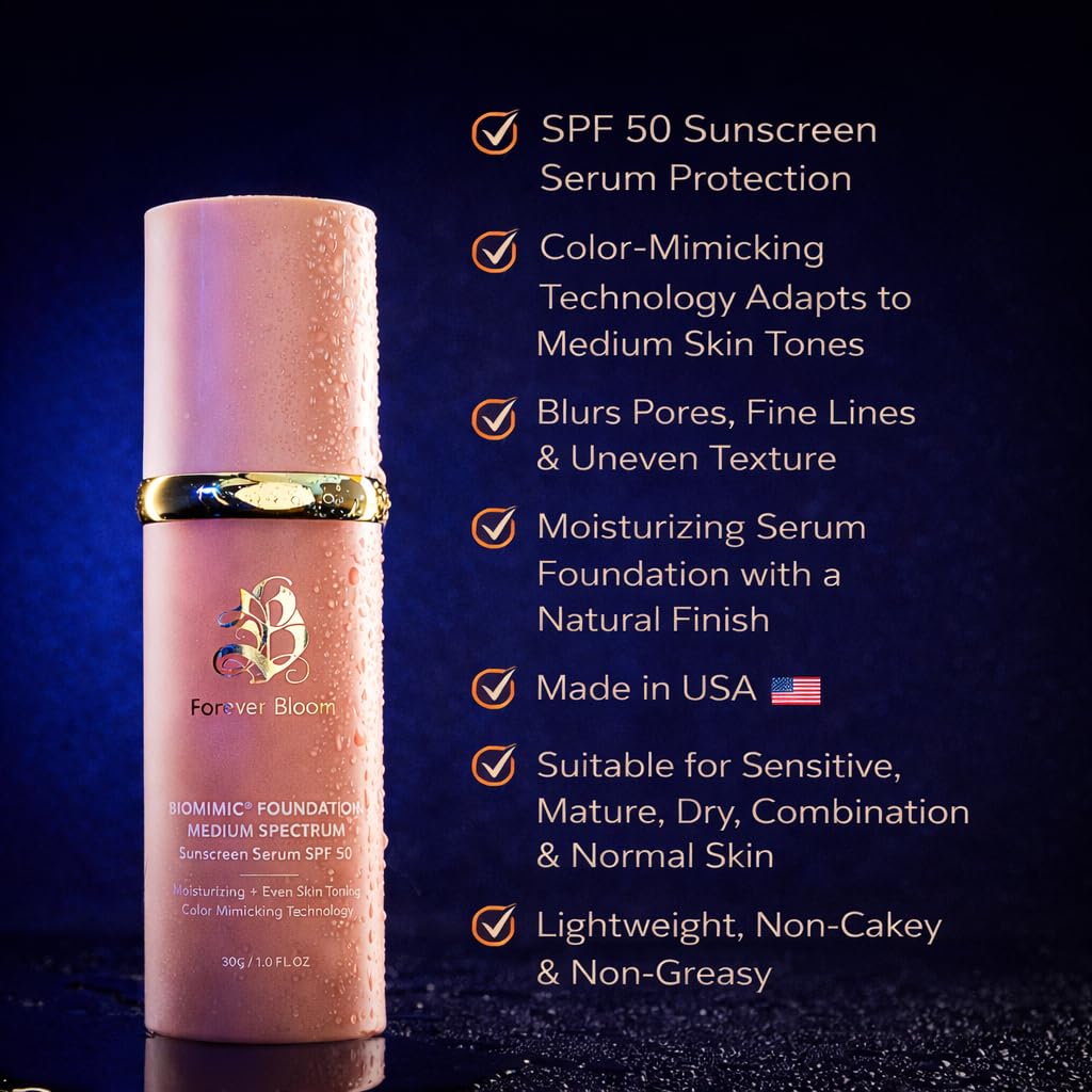 Texture du Fond de Teint Forever Bloom, application sur main