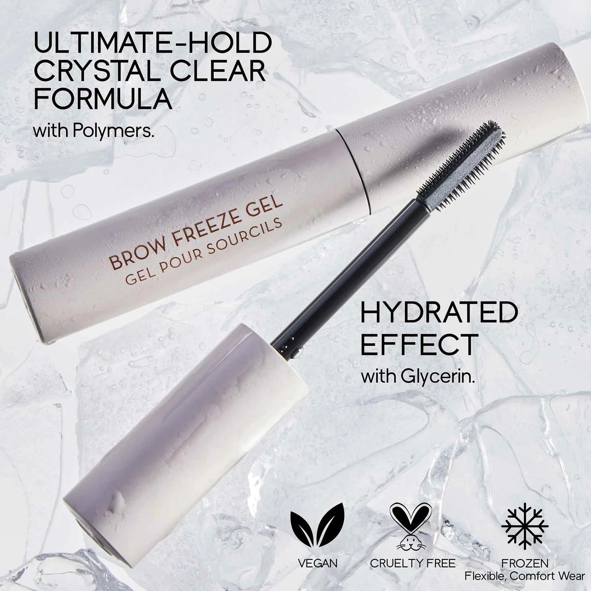 Texture du gel à sourcils transparent mini Anastasia Beverly Hills
