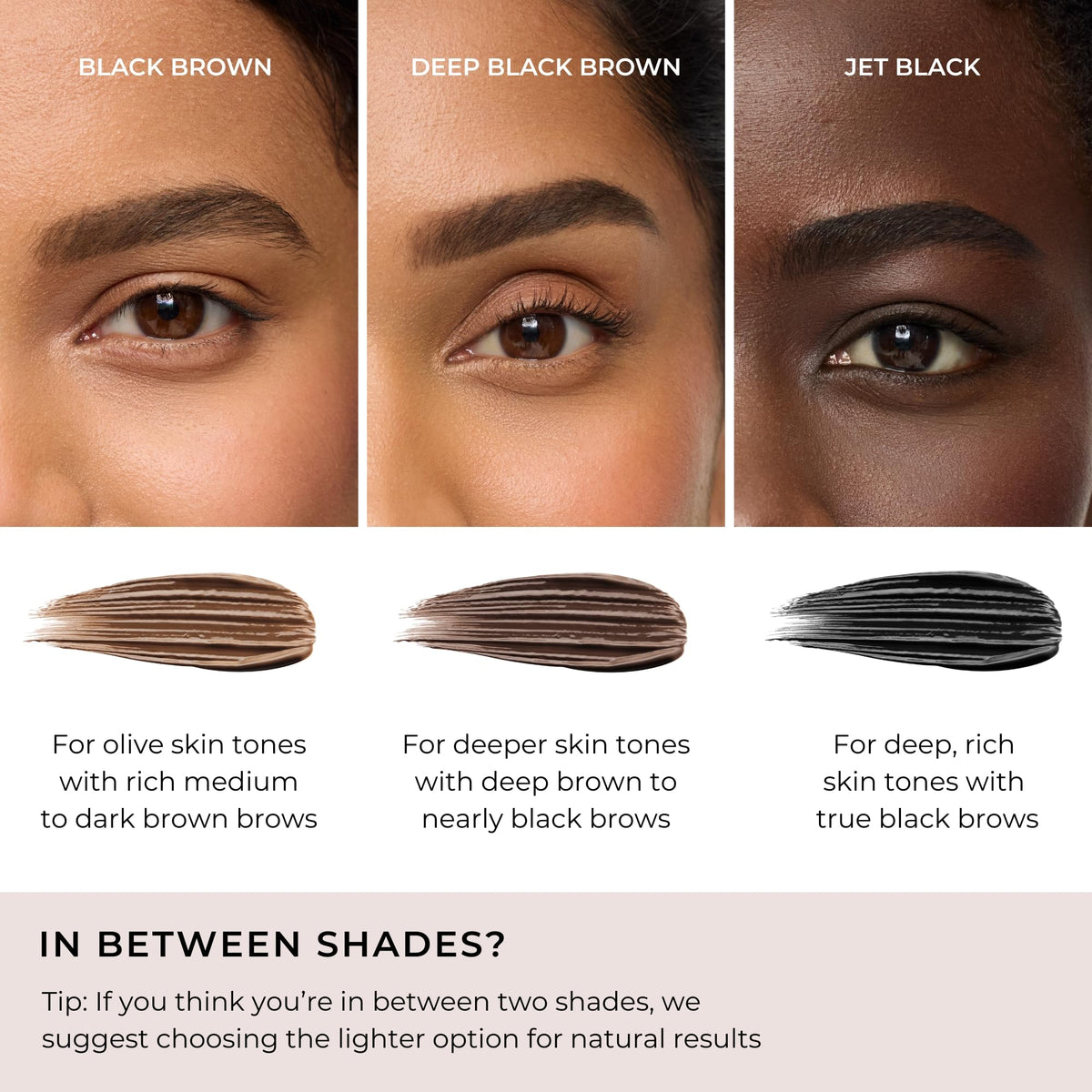 Texture du gel à sourcils WUNDERBROW sur main
