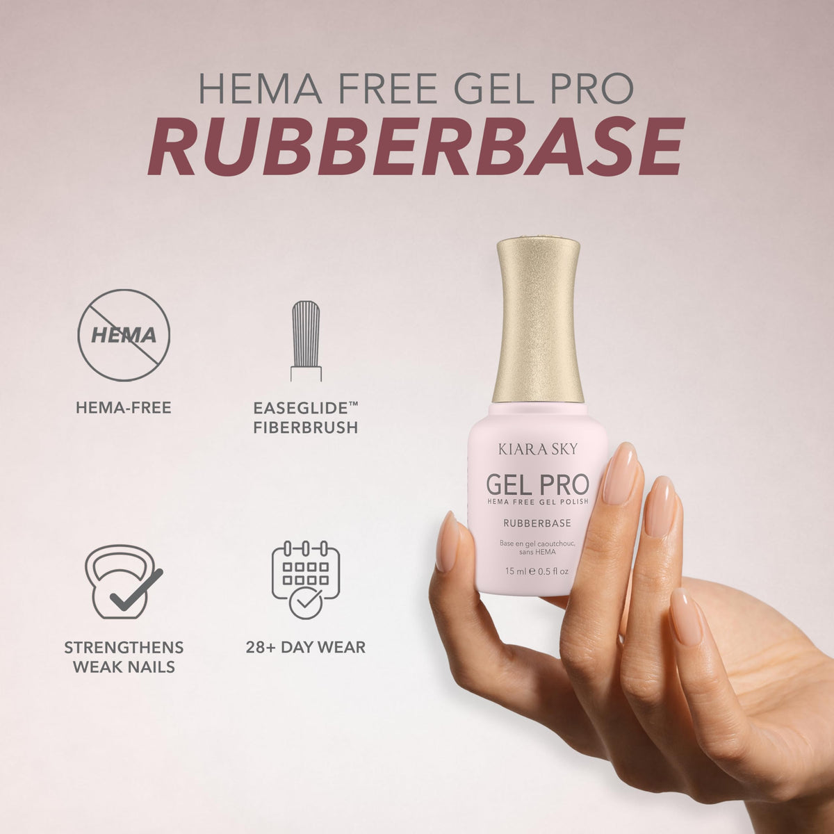 Texture du Gel Base en Caoutchouc KIARA SKY