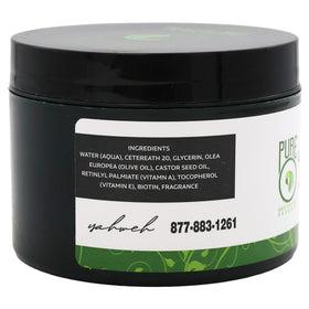 Texture du gel brillant Neatbraid de Pure O sur une main