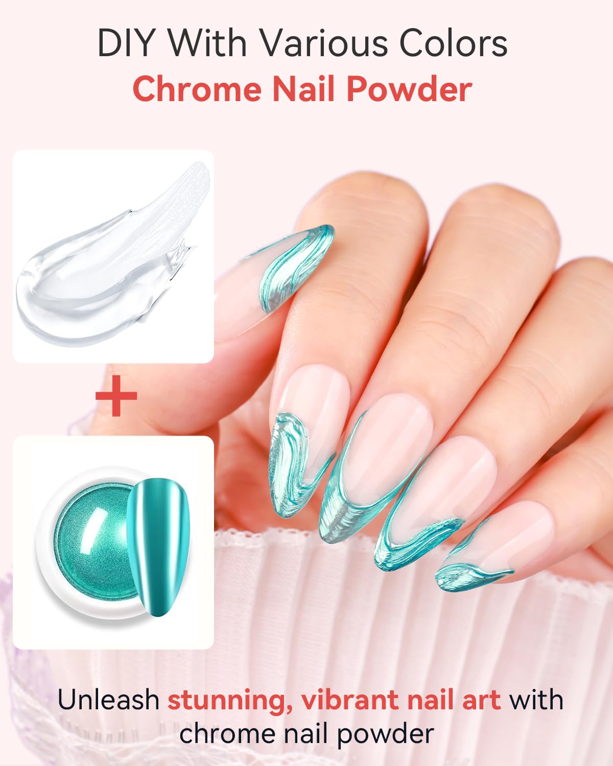 Texture du gel de peinture 3D Makartt sur un ongle