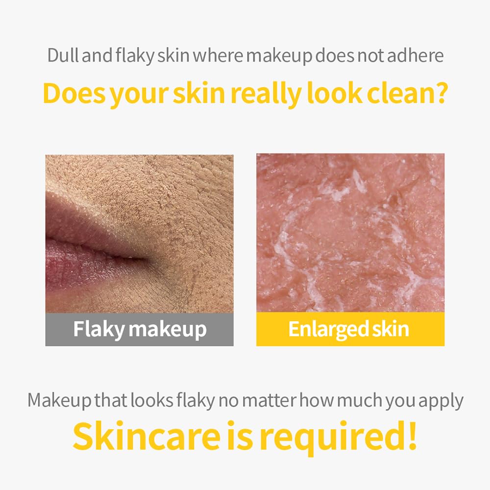 Texture du gel peeling citron Secret Key sur une main