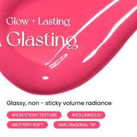Texture du gloss à lèvres Peripera Ink Glasting sur la main