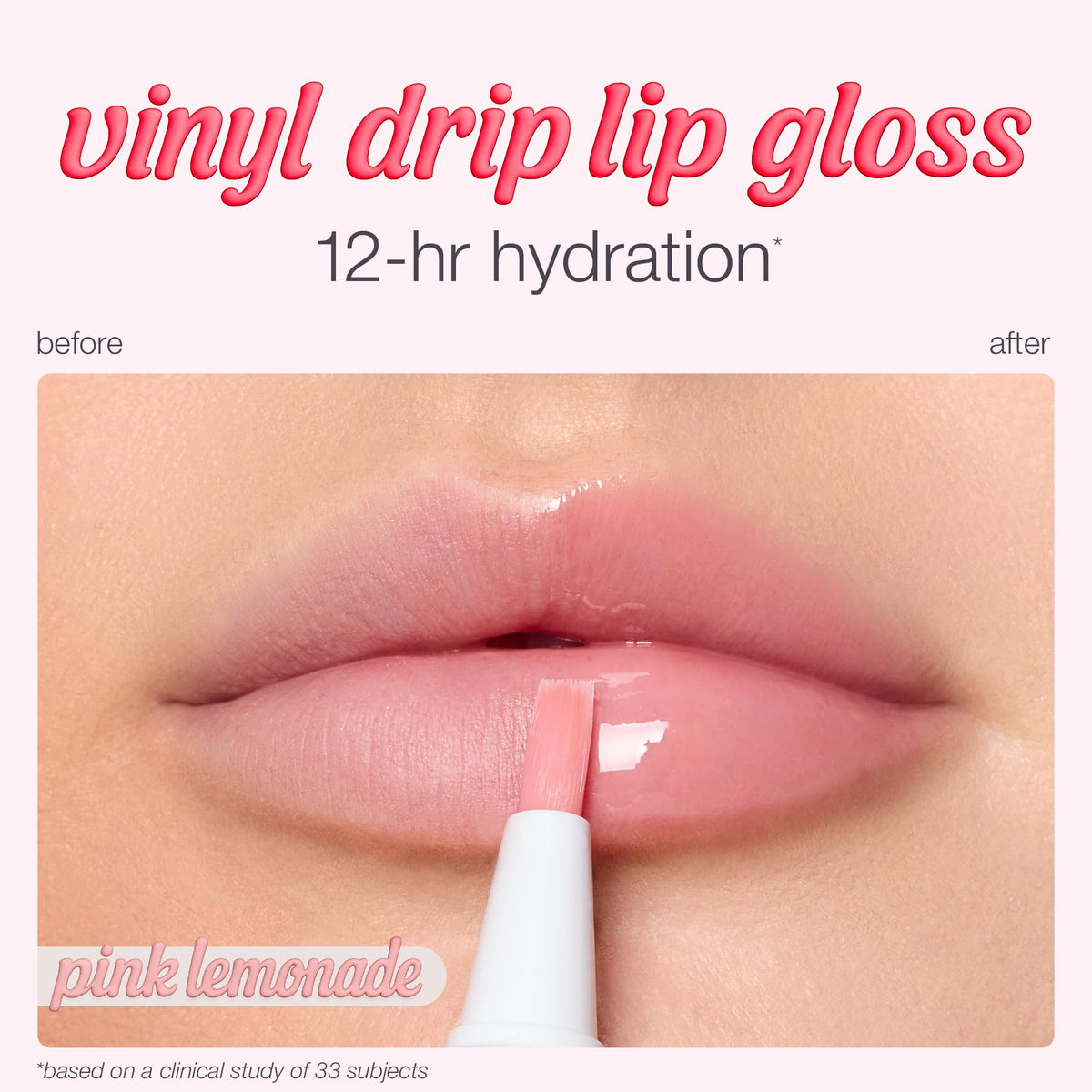 Texture du gloss Tarte Maracuja sur une main