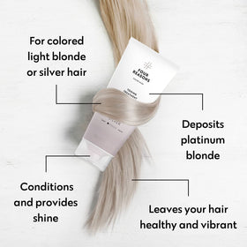 Texture du masque colorant FOUR REASONS Color Mask Argent