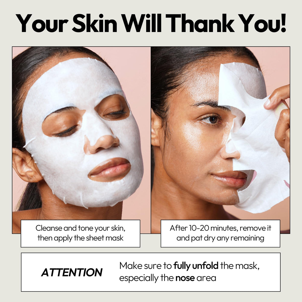 Texture du masque en tissu LAPCOS en gros plan