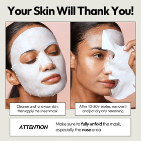 Texture du masque en tissu LAPCOS en gros plan