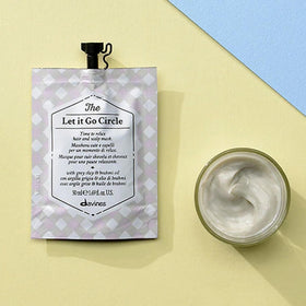 Texture du masque hydratant déstressant Davines sur la main