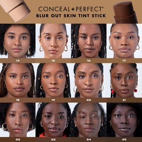 Texture du Milani Fond de Teint Blur Out Skin Tint sur une surface