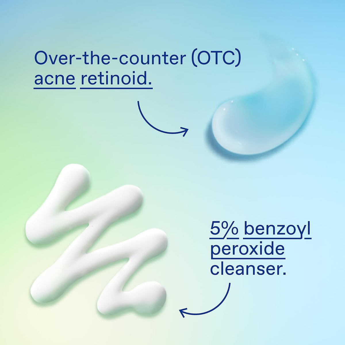 Texture du nettoyant au peroxyde de benzoyle Differin