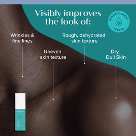 Texture du nettoyant exfoliant Medix 5.5