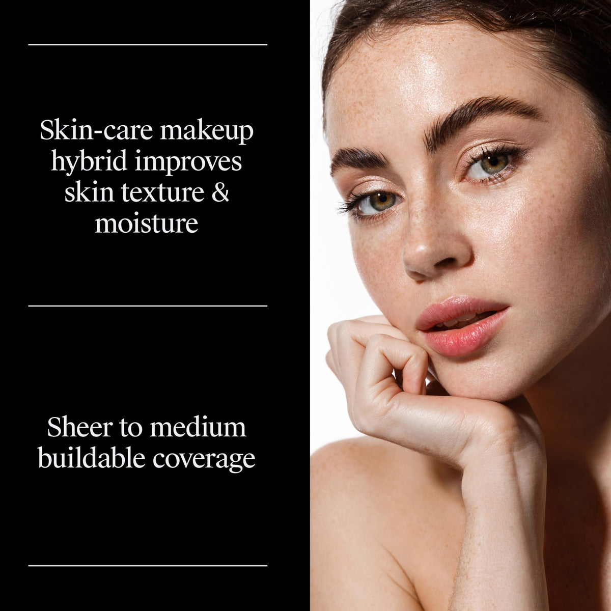 Texture du Neutrogena Hydro support Fond de Teint sur la main