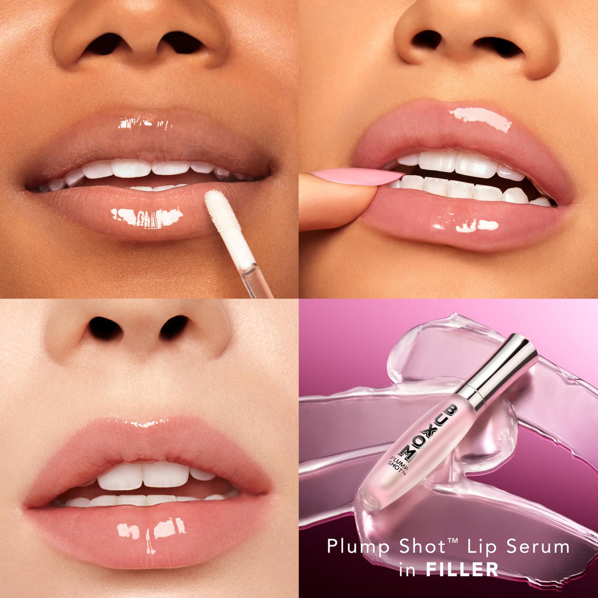 Texture du Plump Shot Lip Serum de Buxom