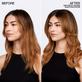 Texture du Redken Shampoo Volume Injection sur une main