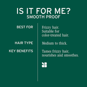Texture du shampooing Biolage Smooth Proof sur la main